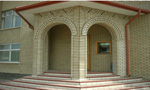Арка из кирпича своими руками