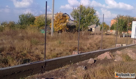 Опалубка для забора своими руками