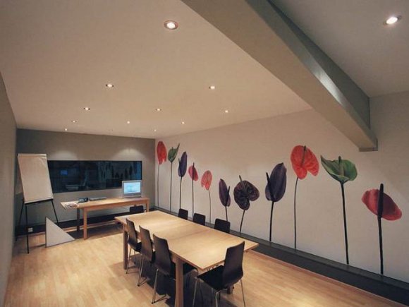 Ткань в интерьере мансарды