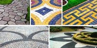 Красивые дорожки из тротуарной плитки