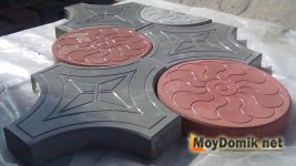 Вибролитая тротуарной плитки