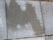 Впитывание воды тротуарной плиткой
