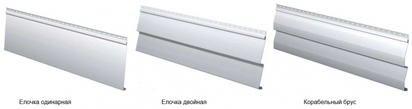 Стеновой сайдинг металлический - елочка, корабельный брус Стеновой сайдинг металлический - елочка, корабельный брус