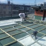 Пример утепления пеной
