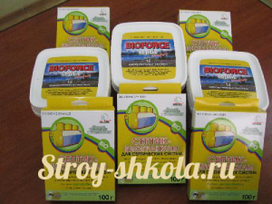 Бактерии для септика BIOFORCE - качественный продукт проверенный временем