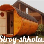 Баня бочка своими руками