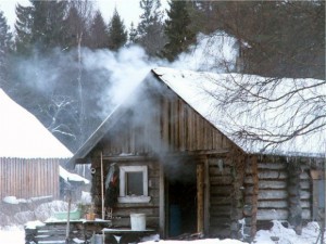 Баня по черному