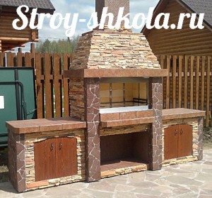 Дизайн печи для беседки