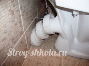 Фановая труба для унитаза