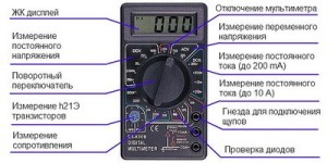 Инструкция по пользованию мультиметром