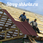 Кровля из ондулина своими руками