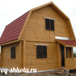 Мансардная крыша своими руками