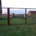 Железные ворота своими руками