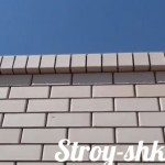 Кладка кирпича на ребро Кладка кирпича на ребро