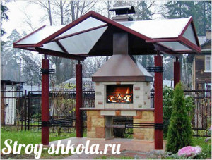 Печь для барбекю готова