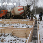 При какой температуре укладывать фундамент