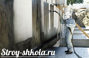 Проникающая напыляемая гидроизоляция
