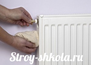Установка батарей отопления своими руками