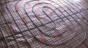 Вот так выглядит уложенная спираль водяного трубопровода