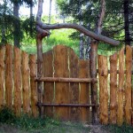 Забор из горбыля своими руками
