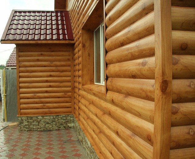 Имитация сруба Имитация сруба