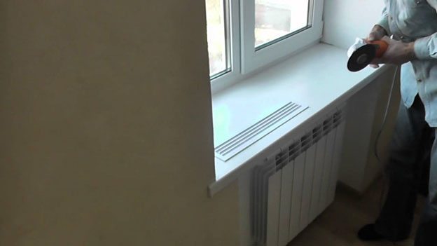 Вентиляция подоконника