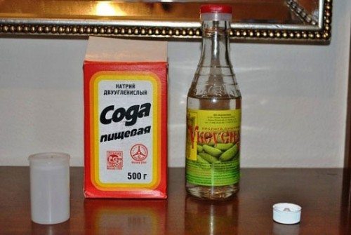 Сода и уксус