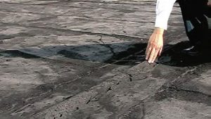 Вздутие кровельного покрытия Вздутие кровельного покрытия