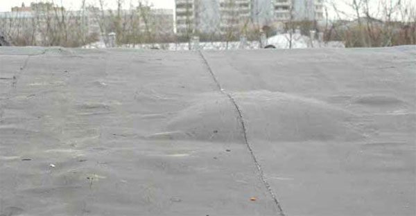Пузырь на поверхности крыши Пузырь на поверхности крыши
