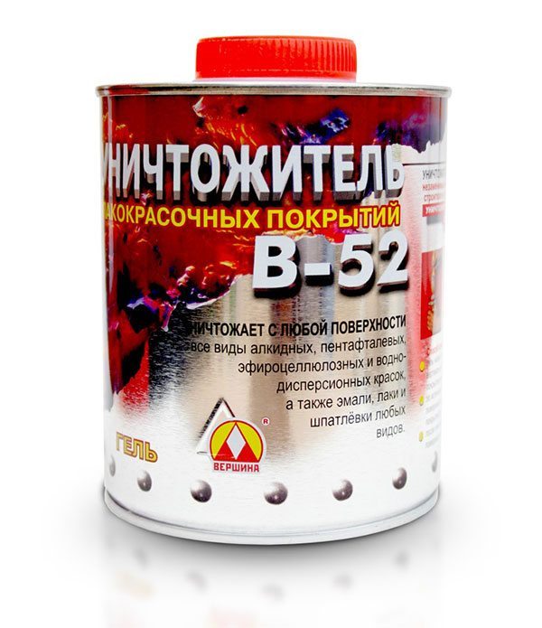 Средство уничтожитель краски