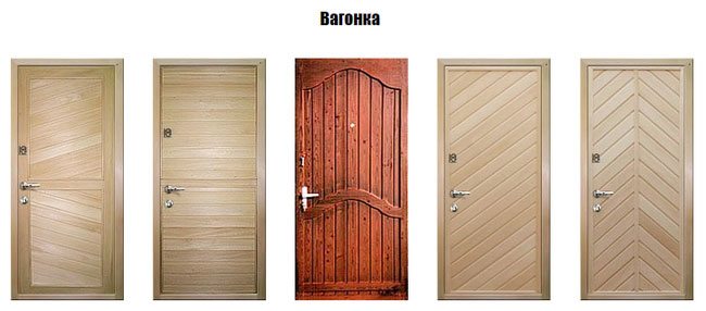 Отделка полотна вагонкой