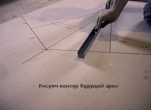Рисуем контур