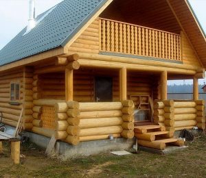 Проект дома из рубленого бревна