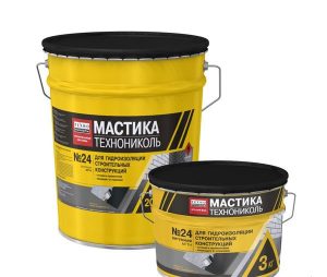 Полимерная мастика для гидроизоляции