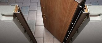 Установка входной двери
